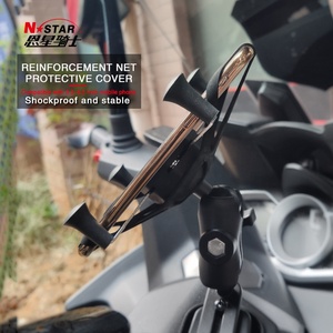 אופנוע באיכות גבוהה אופנוע מחזיק אביזרים ניידים עם מחזיק רכב חיזוק רשת - Product Image 4