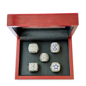 Bague unisexe commémorative Little Bear Champion 1985 Chicago USA en alliage plaqué Hip <span class=keywords><strong>Roc</strong></span> avec cristaux et strass – Cadeau - Product Image 5