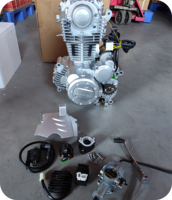 Zongshen-250cc-water-cooled-engine Zs165FMM CBB250 ensemble de moteur de démarrage électrique pour remplacer/réparer