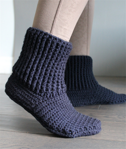 S9530 Offre Spéciale 2023 <span class=keywords><strong>chaussettes</strong></span> épaisses tricotées à la main pour femmes et filles, chaussons en Crochet duveteux avec semelles végétaliennes faites à la main - Product Image 4