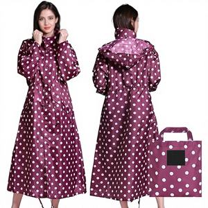 Impermeable Universal de Tela Oxford de Primera Calidad, Plegable, con Capucha, Cortavientos para Dos Personas, Cintura Ajustable - Product Image 1