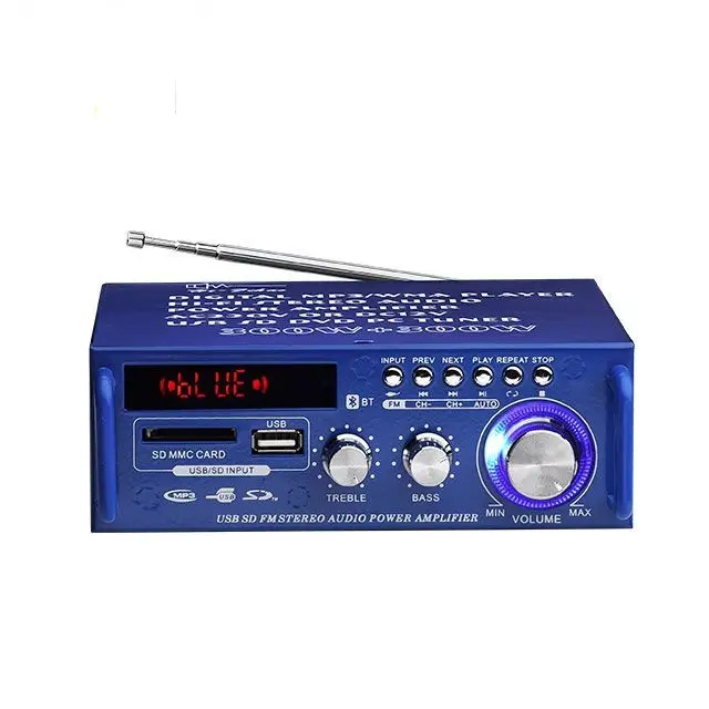 BMG BLJ-253 mini 150w x2 usb fm bt amplificatore karaoke