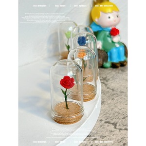 tengyazc Accessori per casa delle bambole, modello di scena in miniatura, simulazione di mini piante, fiori, ornamenti a forma di rosa, ispirati a <span class=keywords><strong>Il</strong></span> Piccolo <span class=keywords><strong>Principe</strong></span> - Product Image 1