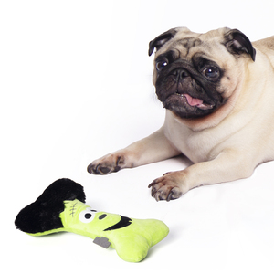 Pet Đồ Chơi Halloween 12 "Siêu Vui Mừng Nụ Cười Quái Vật Xương + Tùy Chỉnh Đồ Chơi Sang Trọng - Product Image 3