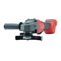 Meuleuse d'angle Milwaukee M18 Fuel 5 pouces sans fil avec frein électronique et pare-déchets réglable sans outil