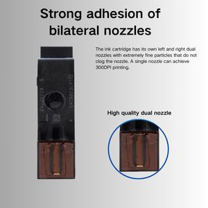 Nhanh Chóng Làm Khô 42Ml Màu Đen Cho Dung Môi Dựa Hộp Mực Cho Mini Cầm Tay Trực Tuyến Tij Máy In Phun 600Dpi Độ Phân Giải Nhãn Prin - Product Image 5