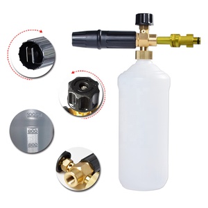 Lance à mousse de neige 4000 psi, lance à mousse électrique pour <span class=keywords><strong>nettoyeur</strong></span> haute pression, mousseur à savon haute pression, lave-auto pour <span class=keywords><strong>nettoyeur</strong></span> haute pression <span class=keywords><strong>Ryobi</strong></span> - Product Image 3