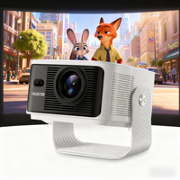 Projecteur de cinéma maison en gros, mise au point automatique HY350 Max, Android 14, natif 1080p, Wifi 6, BT 5.4, 500 ANSI, Allwinner H726, projecteur de films