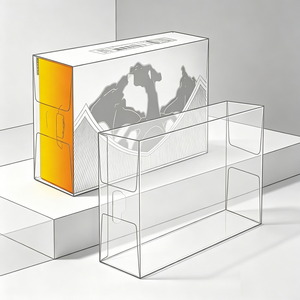 Wholesale Sunproof Clear PET Acrylic <b>Box</b> Eco-Friendly for Customized Color & Logo Collector Preservation Case for <b>Display</b> - Product Image 6