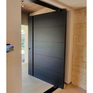 Unico Design intaglio 3D in alluminio Cast porta d'ingresso anteriore sicurezza residenziale esterno antifurto porta blindata - Product Image 4