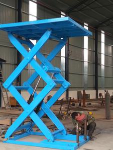 Elevador hidráulico de alta calidad de China, elevador de tijera, elevador de mercancías - Product Image 6