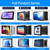 Panel PC Táctil Industrial de Marco Abierto con Pantalla de Alto Brillo IP65, Múltiples Puertos COM, Sistema Operativo Opcional para Kiosco de Autoservicio