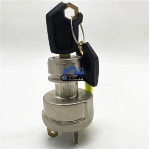 Interrupteur d'allumage pour excavatrice D3C D4G D5M D6H, interrupteur à clé de démarrage, pièces électriques pour machines de construction 9G7641 - Product Image 2