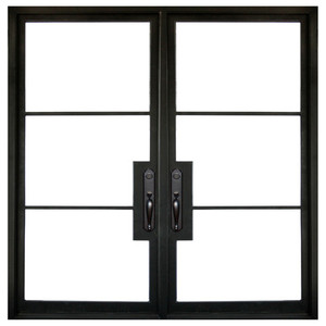 Portes intérieures de luxe en fer forgé pour mosquée, modèles de portes en fonte, vanne de porte en fonte, 200M, porte en fer forgé avec motif de vigne - Product Image 2