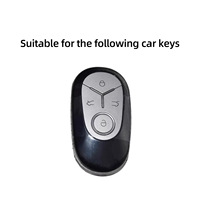 Étui de protection pour clé de voiture en alliage de zinc compatible avec Geely Galaxy GEOME Galaxy Light Star Wishes Exploration Youth Version 2025