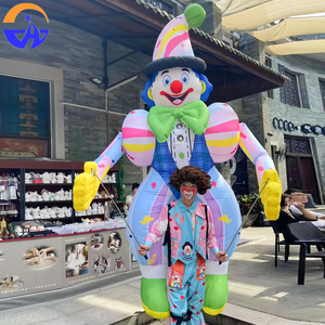 Disfraz Inflable de Payaso para Publicidad en <span class=keywords><strong>Circo</strong></span>, Impresión Digital, Fácil de Instalar, con Ventilador Incorporado para Desfiles y Festivales - Product Image 3