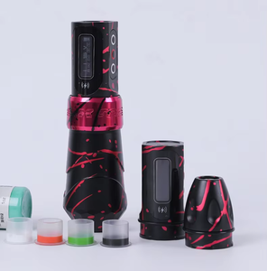 Stylo de tatouage rotatif sans fil le plus vendu, batterie au lithium, aiguilles jetables, stylo professionnel pour maquillage permanent, art corporel - Product Image 1