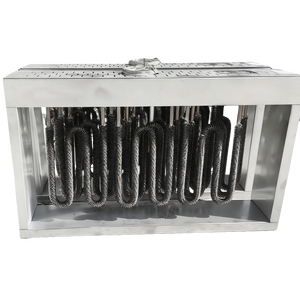 Elemento Calefactor <span class=keywords><strong>de</strong></span> <span class=keywords><strong>Aire</strong></span> con Aletas <span class=keywords><strong>de</strong></span> Acero Inoxidable <span class=keywords><strong>de</strong></span> 1-60KW, Calentador Industrial para <span class=keywords><strong>Conductos</strong></span> <span class=keywords><strong>de</strong></span> <span class=keywords><strong>Aire</strong></span>, para Uso Agrícola, Calefacción Personalizable - Product Image 2