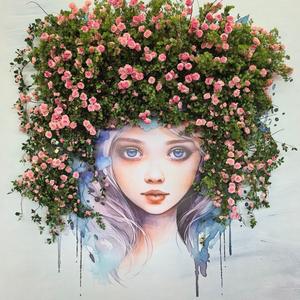 Série rose romantique, fleurs artificielles en PVC souple faites à la main, fleurs en soie, décoration de mariage, plafond/sol, guide de chemin, fabricant - Product Image 1