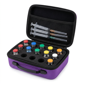 Estuche de Almacenamiento para Frascos de Insulina de Espuma con Logotipo Personalizado, Bolsa Organizadora de Botellas para Diabéticos de EVA Rígida, Bolsa de Transporte Portátil para Medicamentos de Insulina - Product Image 3