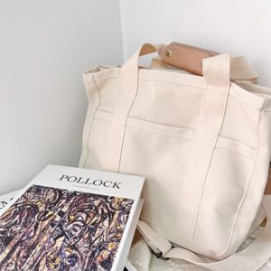 Bolsa de Tela de Algodón Ecológica al por Mayor, con Logotipo Personalizado, Mediana, con Múltiples Bolsillos, Reutilizable, para Compras de Mujer - Product Image 2
