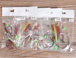 Anzuelo de pesca, barril de agua salada, aparejo intermitente giratorio, aparejos Sabiki para pesca en el mar, juego de línea de anzuelos intermitentes pargo - Product Image 6