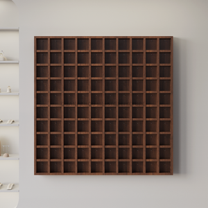 Thời trang mới Cửa hàng đồ trang sức <span class=keywords><strong>Showcase</strong></span> Hot Bán đồ trang sức bằng gỗ hiển thị đứng Bán Buôn Đồ trang sức tường hiển thị <span class=keywords><strong>Showcase</strong></span> - Product Image 5