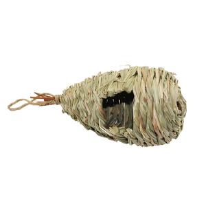 Nido de pájaro natural para mascotas, nido de cría de canarios, Mini <span class=keywords><strong>jaula</strong></span> de paja para pájaros - Product Image 3