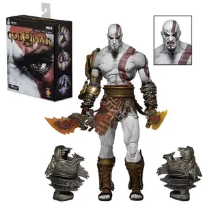 Figura de Acción de PVC de 18 cm de la Serie God <span class=keywords><strong>of</strong></span> <span class=keywords><strong>War</strong></span> Ghost Sparta <span class=keywords><strong>Kratos</strong></span> de Neca, Artículo Coleccionable de Juego, Adorno de Escritorio, Modelo de Juguete, Regalo - Product Image 1