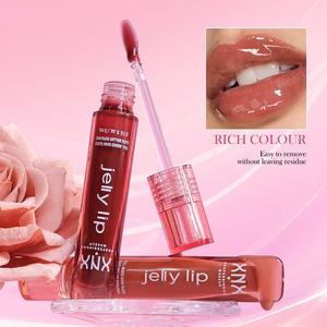 Gloss à lèvres professionnel Jelly Job, gloss teinté pour les lèvres avec une brillance volumineuse, lissante et hyper-brillante - Orange Ya Jelly - Product Image 5