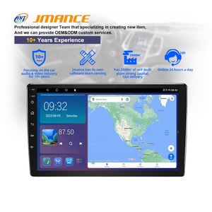 Jmance nhà máy 10 inch bảng điều khiển RAM 2GB Rom 32/64GB BT 5.4 Wifi Carplay Android đài phát thanh tự động video 2 DIN Car DVD Player - Product Image 2