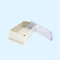 Contenitore per Strumenti Elettronici in Plastica ABS Personalizzato, Scatola di Giunzione Impermeabile Industriale per Guida DIN IP65