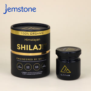 Custom Gold Foil Cosmetic Paper Tube Packaging Cylinder <b>White</b> Push up Product Kraft Paper Tube Box - Product Image 6