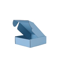 Échantillon gratuit Vente en gros Boîte avion pliable en carton ondulé Emballage couleur imprimé personnalisé Boîte postale en carton d'expédition avec logo personnalisé
