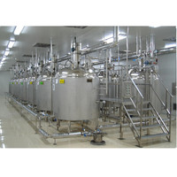 Ligne de production automatique de yaourt au lait de chèvre et de chameau avec pasteurisateur, homogénéisateur et machine de remplissage pour usine de transformation laitière