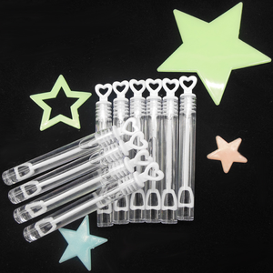 Nicro Vente en gros Personnalisé 4ml Tube à bulles en plastique en forme de cœur Mini flacon à bulles de savon Jouets pour enfants Bâtonnets à bulles Cadeaux de fête d'<span class=keywords><strong>anniversaire</strong></span> - Product Image 5