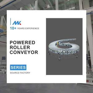 Transportador <span class=keywords><strong>de</strong></span> Rodillos Motorizado Curvo <span class=keywords><strong>de</strong></span> 360 Grados, Expandible y Telescópico para Caminos Complejos en Almacenes - Product Image 5