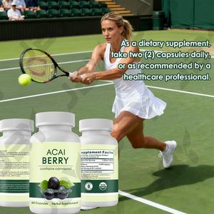 JBY 天然ハーブ抗酸化物質とスリム化フォーミュラ、体重管理とデトックスサポートのための100％ピュアアサイベリーカプセル - Product Image 6