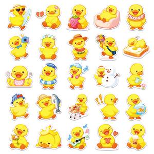 51 Lindas Pegatinas Decorativas de Vinilo con Diseño de Patos - Decoración Impermeable para Diarios, Espejos y Tazas de Niñas - Product Image 3
