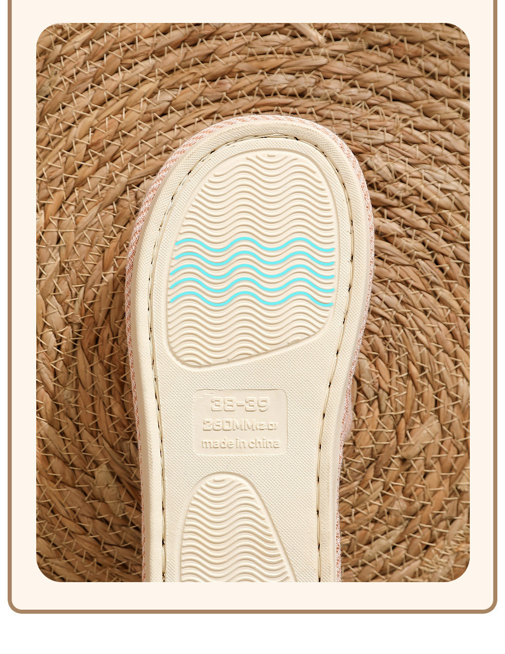 Ladies Designer Slippers Women Famous Brands Indoor House Winter Cotton Linen Shoes Wholesale