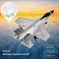 Avion télécommandé Fx535 F35 à aile fixe 2.4G, modèle RC en mousse EPP à deux canaux pour débutants et adultes, vol en extérieur