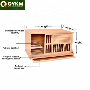 Grande <span class=keywords><strong>Cage</strong></span> Elevage Pigeons Exterieur <span class=keywords><strong>En</strong></span> <span class=keywords><strong>Bois</strong></span> Massif Avec Casier Nid <span class=keywords><strong>Pour</strong></span> Reproduction Repos Et Appairage - Product Image 1
