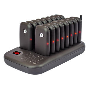 แผงสัมผัสระบบการโทรไร้สายสัญญาณที่แข็งแกร่งสำหรับร้านอาหารคิวแขก16คนสำหรับสถานรับเลี้ยงเด็กรถบรรทุกอาหารคลินิกโบสถ์ - Product Image 1