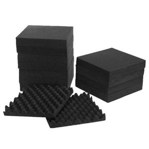 Tuyệt vời trứng hình Polyurethane Acoustic bọt Bảng điều chỉnh cao cấp phòng thu khách sạn & Trường kinh nghiệm âm thanh tối ưu hóa âm thanh lá chắn - Product Image 3