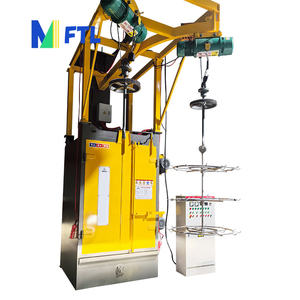 Machine à roue de grenaillage Machines Qh69 Collecteur de roulements de machine de grenaillage à tambour - Product Image 5