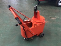 Machine de scellement des fissures routières en asphalte haute efficacité LONGSHUN, équipement de réparation de chaussées à pompe et moteur