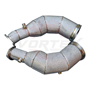 ท่อไอเสียแบบ Vortex Thermal Heat Shield สำหรับ Audi C8 RS6 Avant RS7 Sportback 4.0T V8 ปี 2020-2024 ชุดท่ออัพเกรดแบบ Bolt-On - Product Image 2