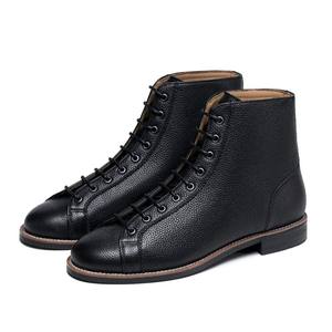 Chaussures en cuir pour hommes, modèle 2026, bout rond, avec fonction de rehaussement et antidérapante, chaussures en cuir pour hommes - Product Image 5