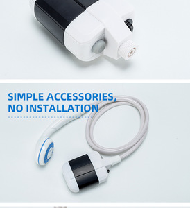 <span class=keywords><strong>Douche</strong></span> portable compacte et mains libres rechargeable en métal pour l'extérieur - Product Image 3