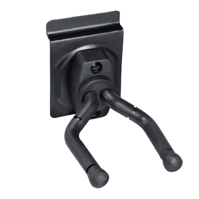 Factory Outlet High Quality Electric Guitar Wall Mount Stand with Hook Metal Guitar Instrument
